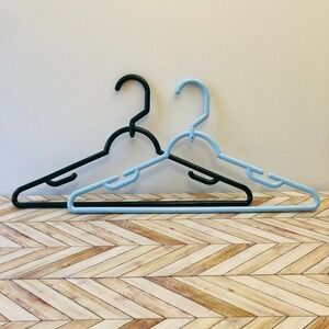 Vintage Swivel Head Plastic Hangers Set of 2